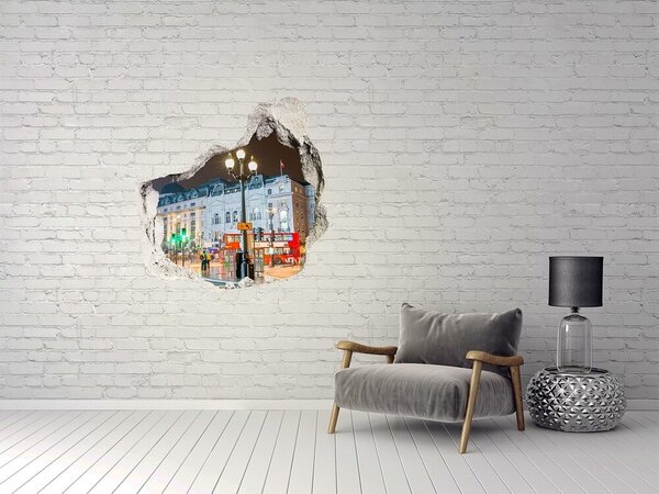 3d-s lyuk vizuális effektusok matrica London éjjel