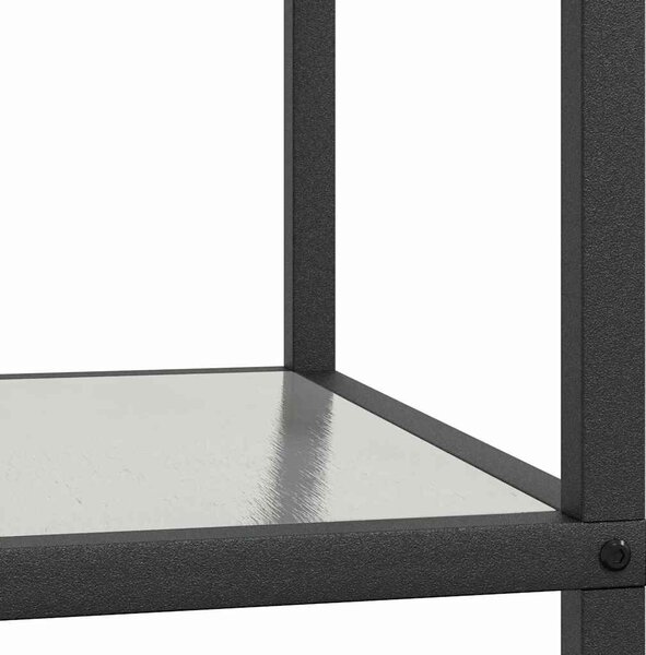 VidaXL Konyhai polcrendszer HATTEM Ezüst 90 x 50 x 92 cm Acél