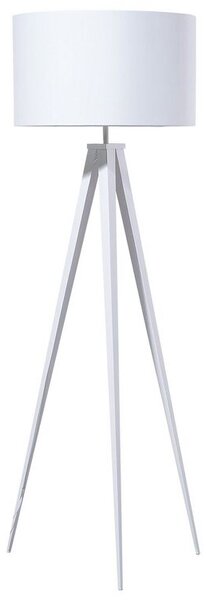 Háromlábú fehér fém állólámpa 156 cm STILETTO