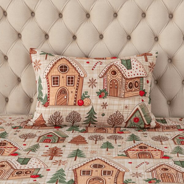 Mikroszálas párnahuzat GINGER HOME 50x70 cm, színes kivitel