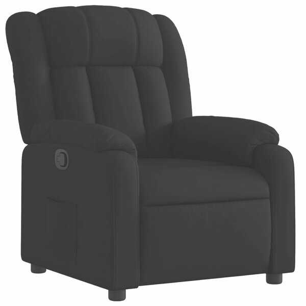 VidaXL fekete szövet relaxfotel