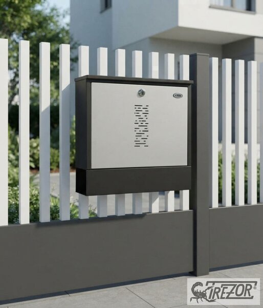 Trezor Postaláda Bi-Color Minimal Antracit
