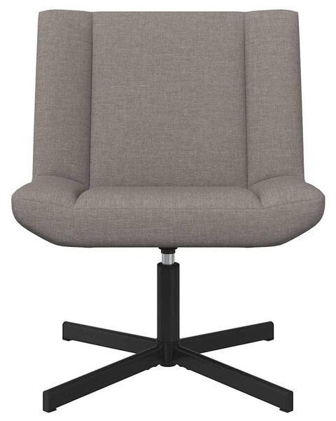 VidaXL Forgószék Tópszínű 63 x 75 x 76 cm szövet