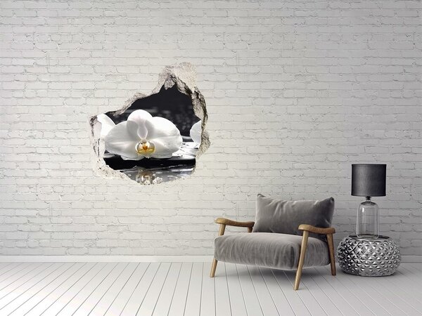 3d-s lyuk vizuális effektusok matrica Orchidea