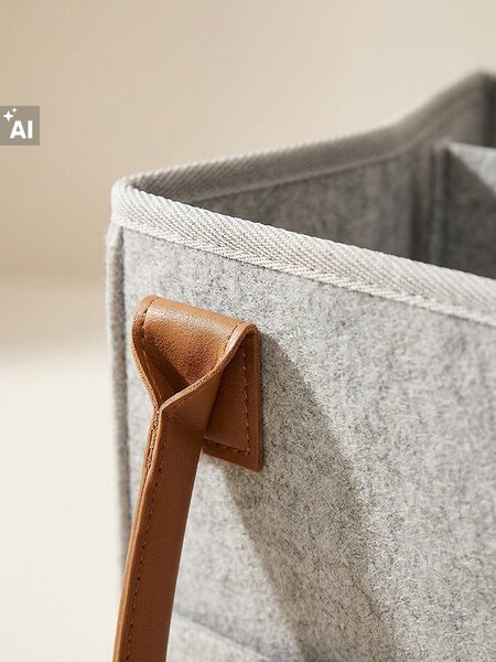 Sinsay - Textil rendszerező fogantyúkkal - világos szürke