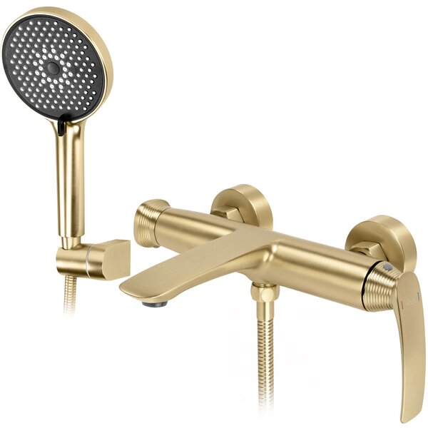 Fürdőkád csaptelep PREMIUM REA Como Brush Gold