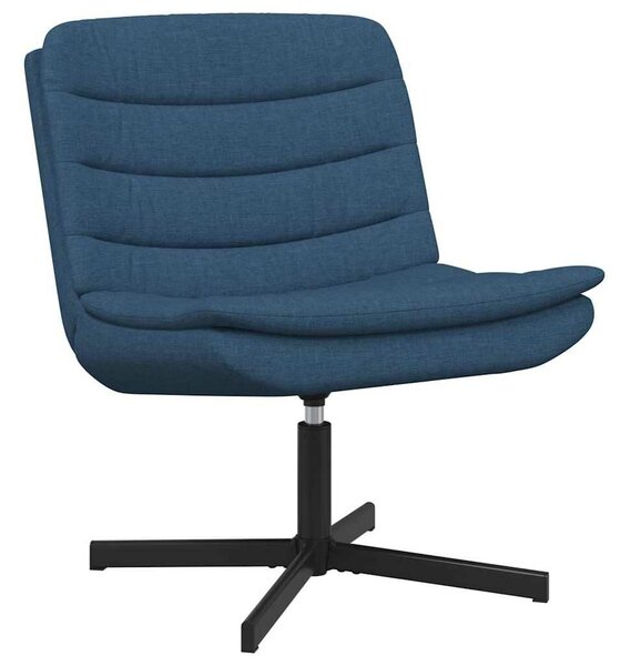 VidaXL Forgószék Kék 63 x 75 x 76 cm szövet