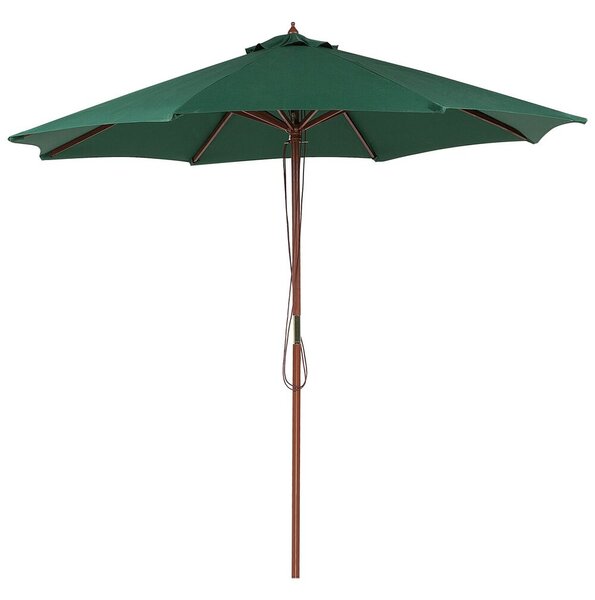 Sötétzöld napernyő ⌀ 270 cm TOSCANA