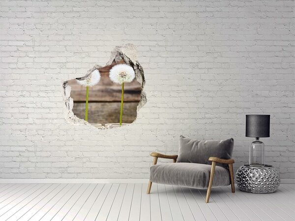 3d-s lyuk vizuális effektusok matrica Pitypang