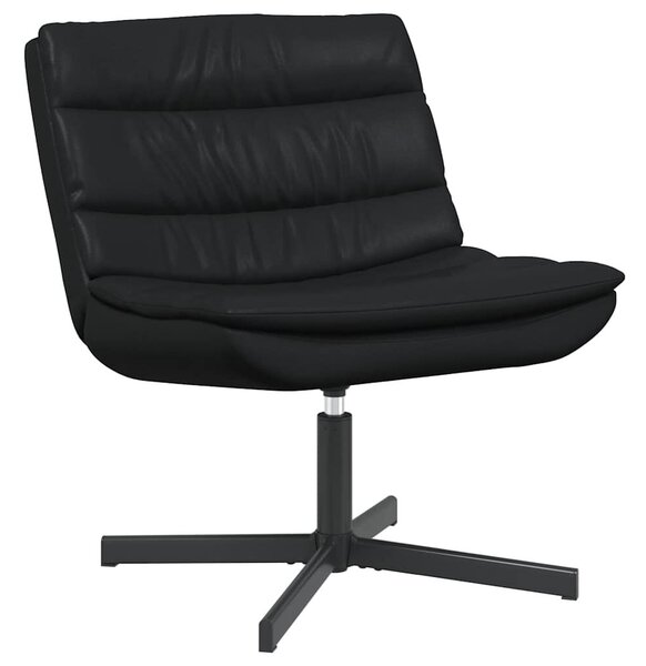 VidaXL Forgószék Fekete 63 x 75 x 76 cm Fényes PU