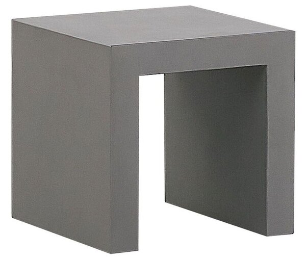 Kerti étkezőgarnitúra hokedlikkel 4 személyes OLBIA/TARANTO Szürke Beton
