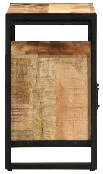 VidaXL Fürdőszobai Szekrény Barna 55 x 35 x 60 cm Tömör mangófa