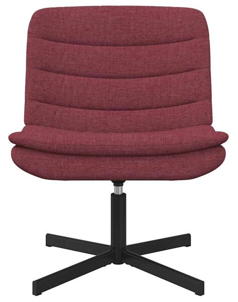 VidaXL Forgószék Bordó 63 x 75 x 76 cm szövet