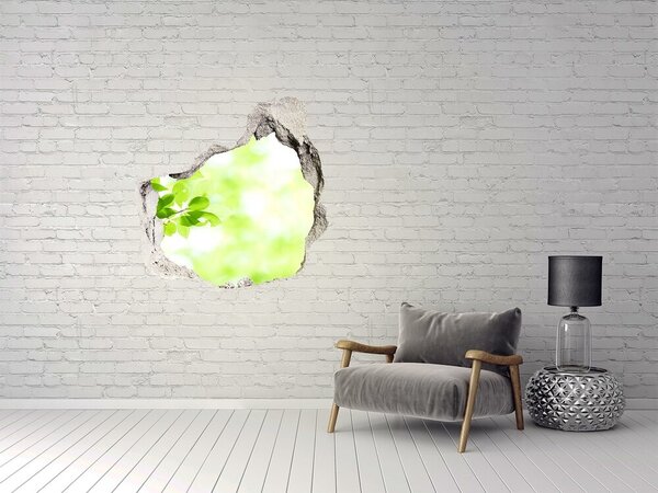3d-s lyuk vizuális effektusok matrica A levelek