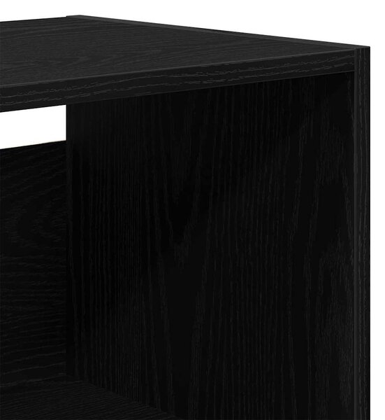 VidaXL Magasfiú 2 db Fekete tölgy 69,5 x 34 x 180 cm