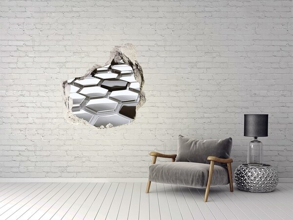 3d-s lyuk vizuális effektusok matrica Absztrakció 3d