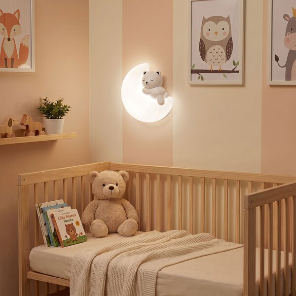 LED FALI LÁMPA G180-W MEDVE A HOLDON