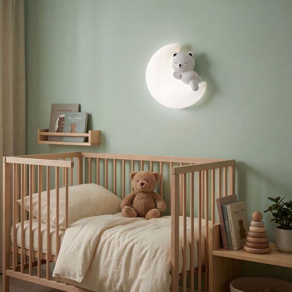 LED FALI LÁMPA G180-W MEDVE A HOLDON