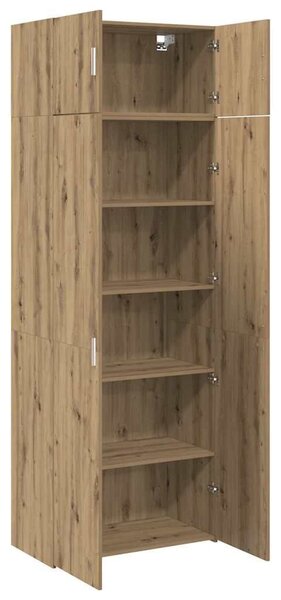 VidaXL Tárolószekrény 2 db Artisan tölgy 80 x 42,5 x 225 cm