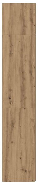 VidaXL Tárolószekrény 2 db Artisan tölgy 80 x 42,5 x 225 cm