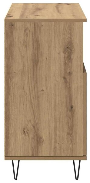 VidaXL Oldalszekrények 3 pcs kézműves tölgy 180 x 35 x 70 cm Faanyag