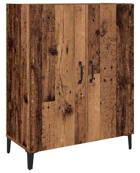 VidaXL Magasfiú 2 db Régi fa 69,5 x 34 x 180 cm Szerelt Fa