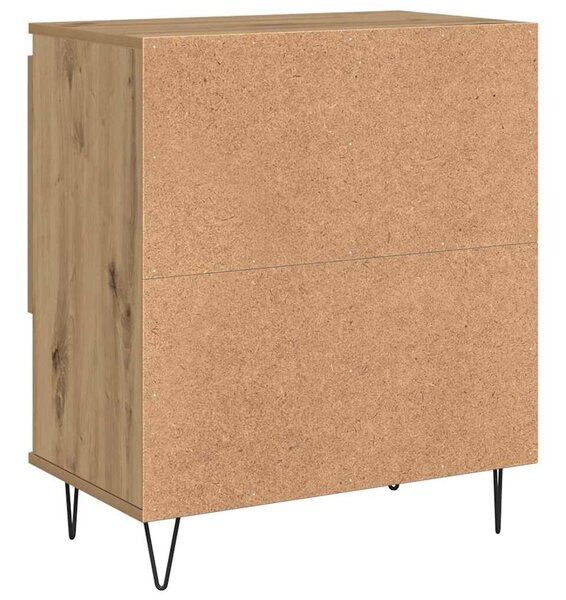 VidaXL Oldalszekrények 3 pcs kézműves tölgy 180 x 35 x 70 cm Faanyag