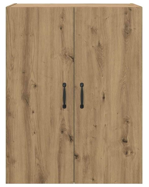 VidaXL Fali szekrény 2 db Artisan tölgy 69,5 x 34 x 90 cm Szerelt Fa