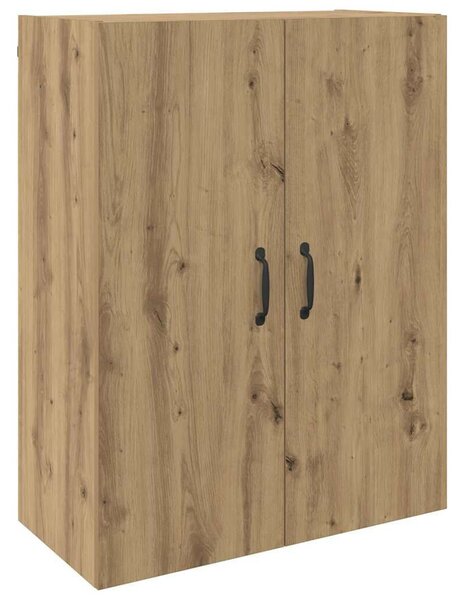 VidaXL Fali szekrény 2 db Artisan tölgy 69,5 x 34 x 90 cm Szerelt Fa