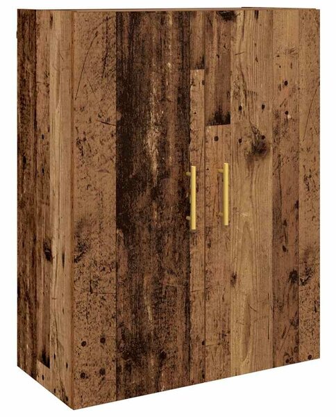 VidaXL Magasfiú Régi fa 69,5 x 34 x 180 cm Szerelt Fa