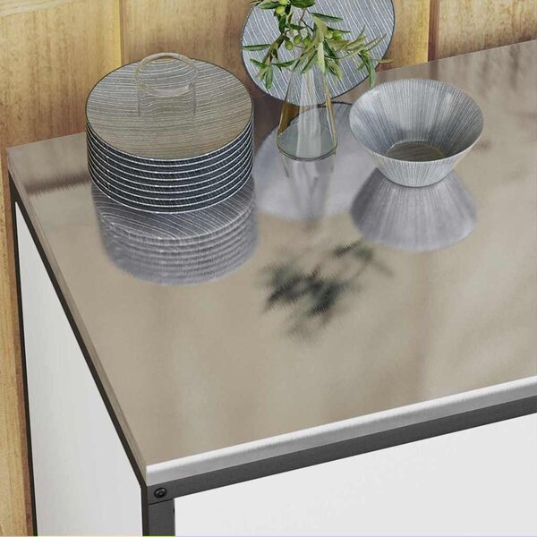 VidaXL Konyhai Tároló Készlet polcokkal 2 pcs Fehér 150 x 50 x 92 cm