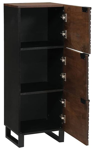 VidaXL Highboard Barna 40 x 33 x 110 cm tömör mangófa