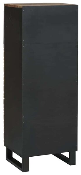 VidaXL Highboard Barna 40 x 33 x 110 cm tömör mangófa