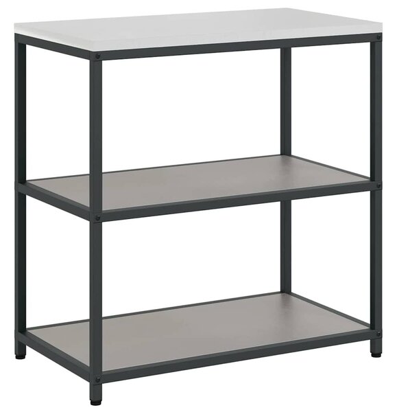 VidaXL Konyhai polcrendszer HATTEM Rozsdás 90 x 50 x 92 cm Acél