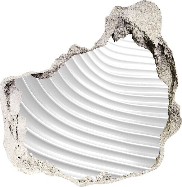 3d lyuk fal dekoráció Absztrakt vonalak