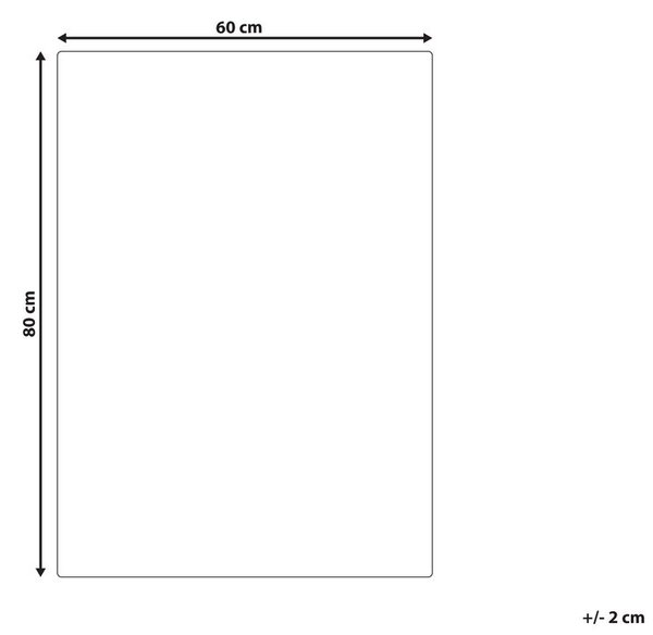 Fali Dekoráció TAMIANG Üveg 80 cm Színes