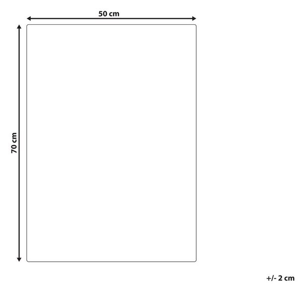 Fali Dekoráció TEMBESI Üveg 70 cm Színes