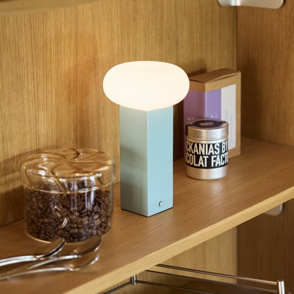 Kültéri Lámpa Hübsch, LOW, dimmable, Kék, Nappali, Fém, Modern