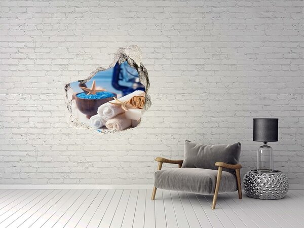 3d lyuk fal dekoráció Wellness