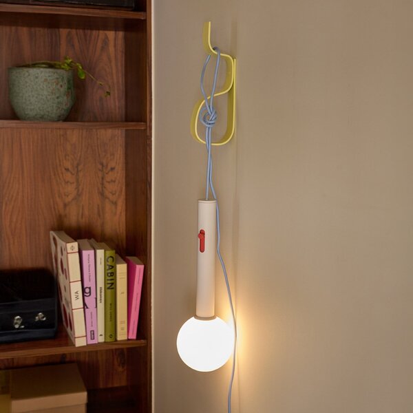 Fali Lámpa Hübsch, Talk, dimmable, Szürke, Fém, Modern