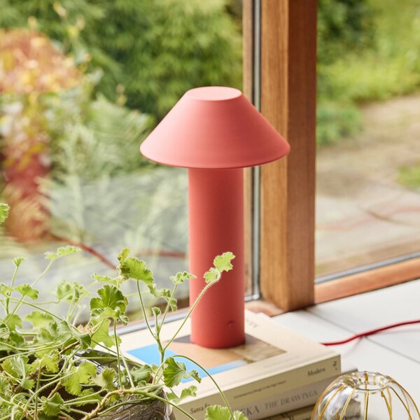 Asztali lámpa Hübsch, Tower, dimmable, Zöld, Nappali, Fém, Modern
