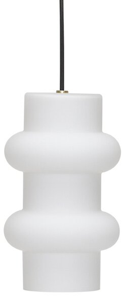 Függőlámpa Hübsch, Pilule Double, dimmable, Fehér, Nappali, Üveg, Skandináv