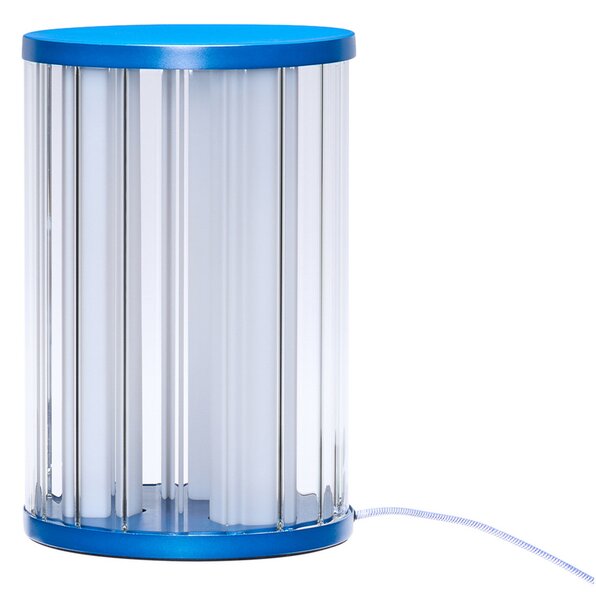 Asztali lámpa Hübsch, Aru, dimmable, Kék, Nappali, Modern