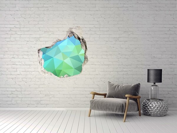 3d lyuk fal dekoráció Absztrakció, háttér