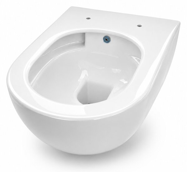 CeraStyle BELLA fali WC - BEÉPÍTETT bidé funkcióval - perem nélküli - VORTEX örvényöblítéssel -53 cm