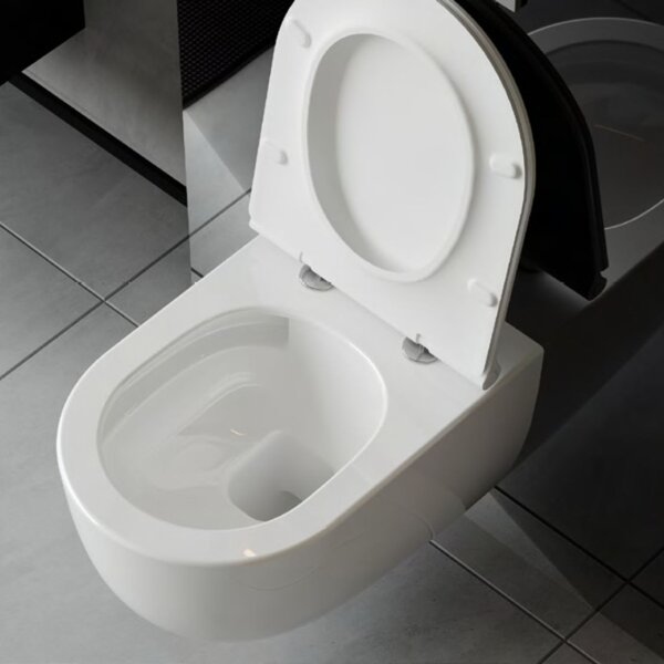 CeraStyle BELLA fali WC - perem nélküli - rimless - VORTEX örvényöblítéssel - 53 cm