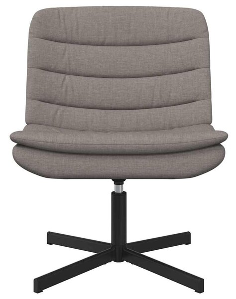 VidaXL Forgószék Tópszínű 63 x 75 x 76 cm szövet