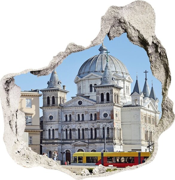 3d lyuk fal dekoráció Szabadság tér hajó