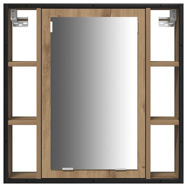VidaXL Fürdőszobai Mosdószekrények 3 db Barna 80 x 30 x 60 cm