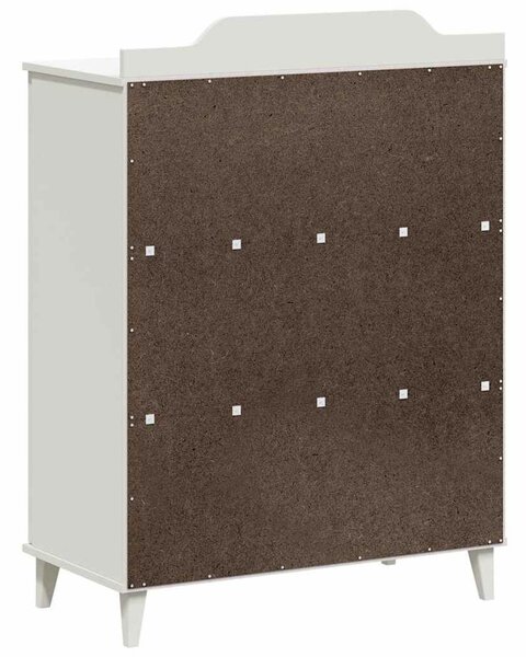 VidaXL Gyerekek Kreatív Tárolás ROROS Fehér 80 x 40 x 110 cm